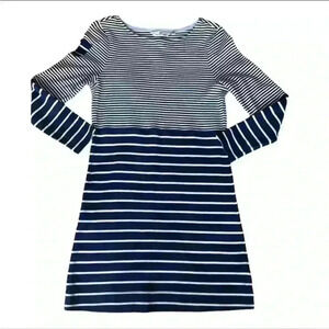 Vineyard Vine Mixed Stripe Knit Dress Blue/White Size XXS EUC